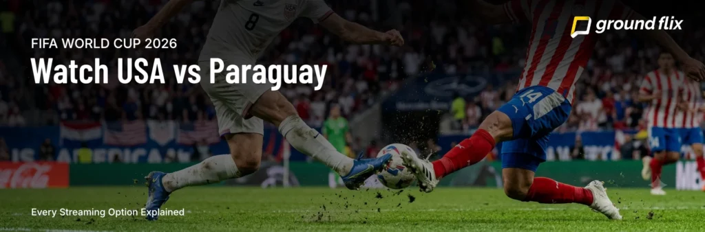Watch USA vs Paraguay